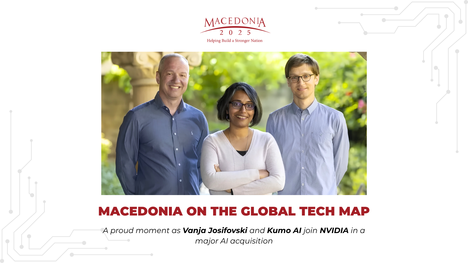 Macedonian Talent on the Global Innovation Stage: Congratulations to Vanja Josifovski and Kumo AI