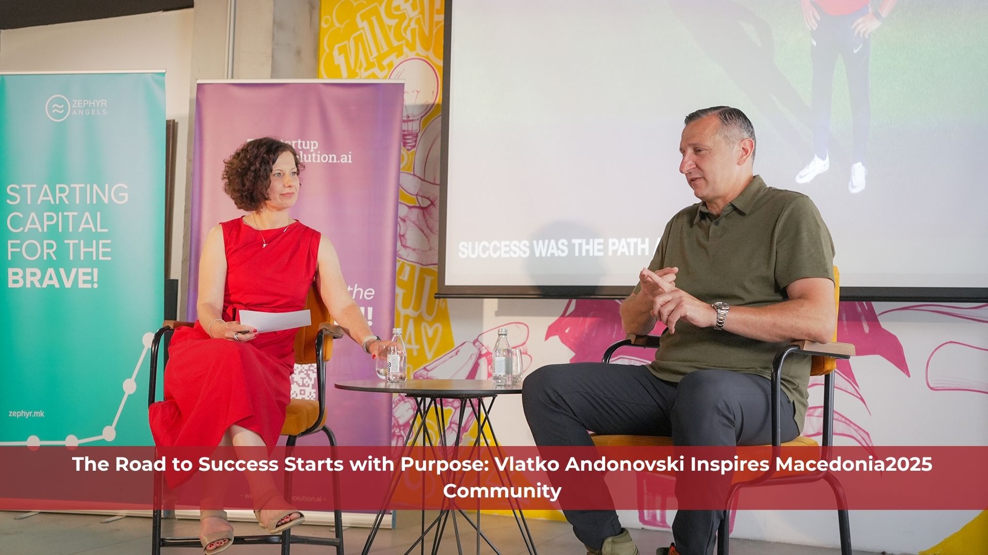 The Road to Success Starts with Purpose: Vlatko Andonovski Inspires Macedonia2025 Community