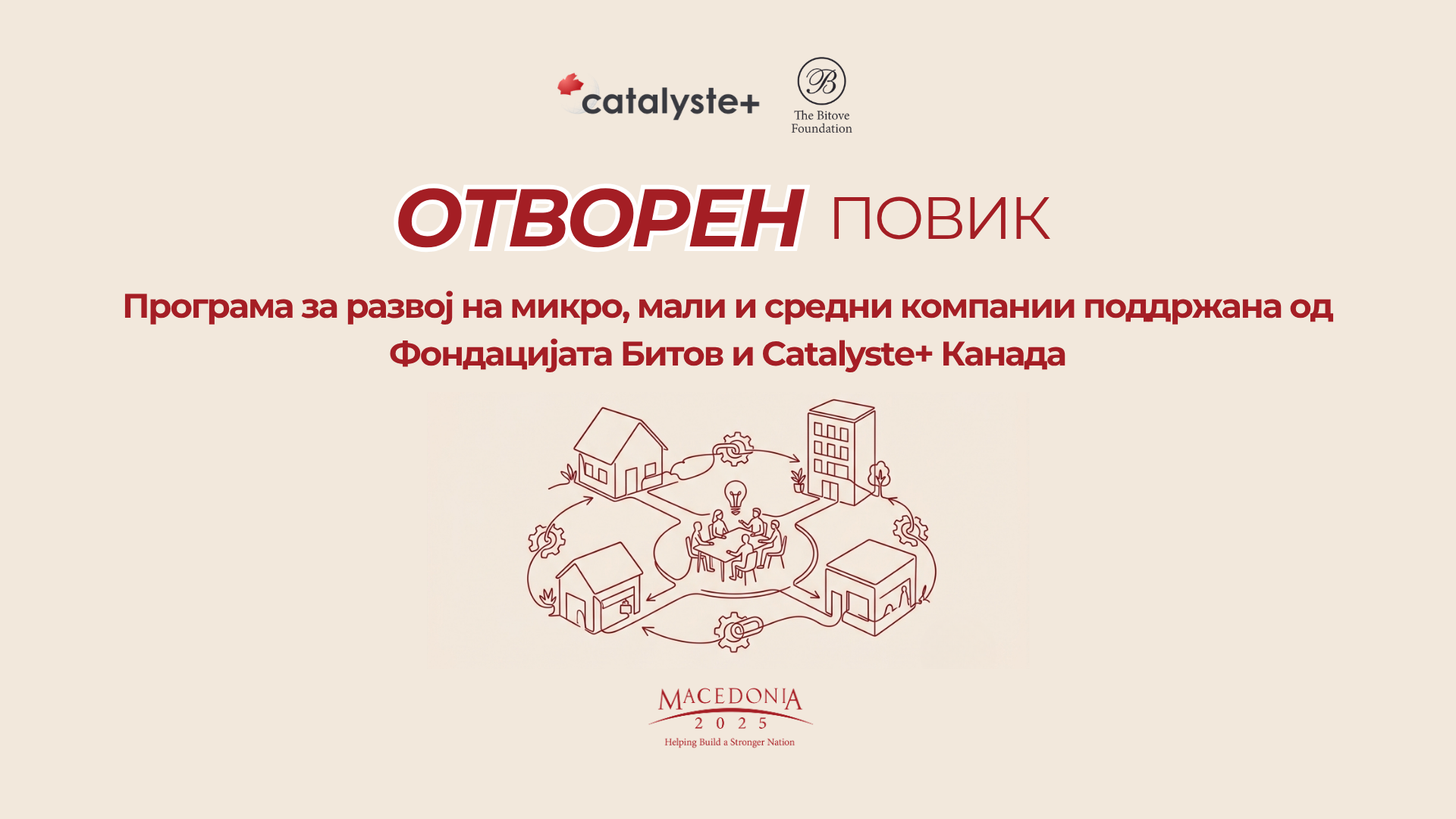 Open Call: Bitove Family Entrepreneurship Program 2026
